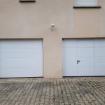 Installation de deux portes de garages HORMANN